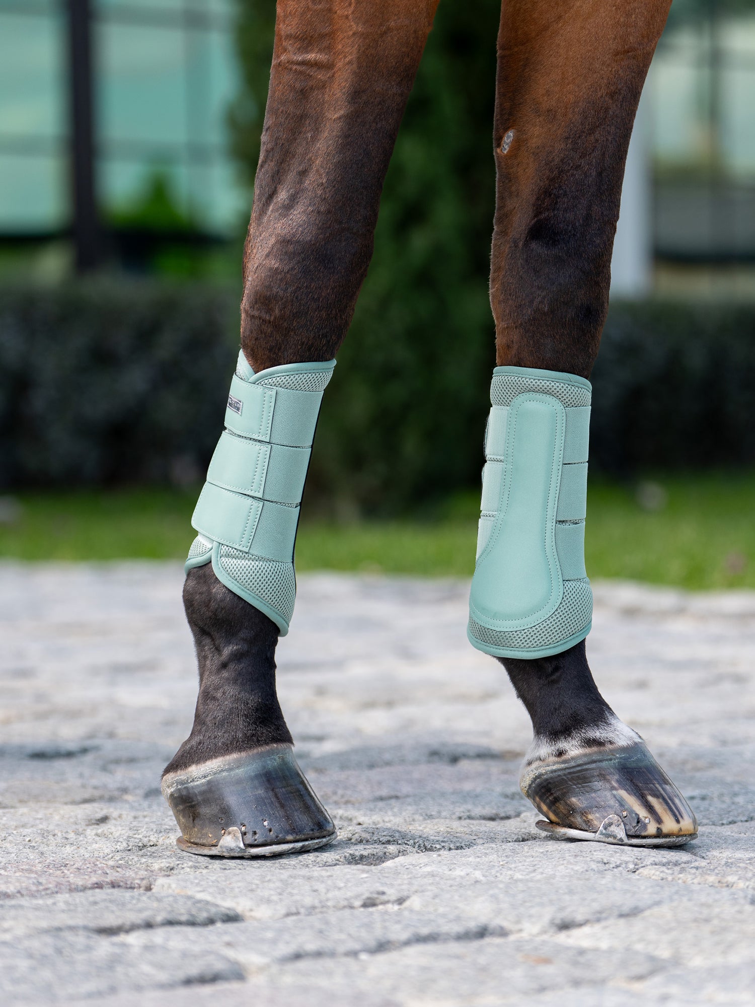 Mesh Brushing Boots Mint Green