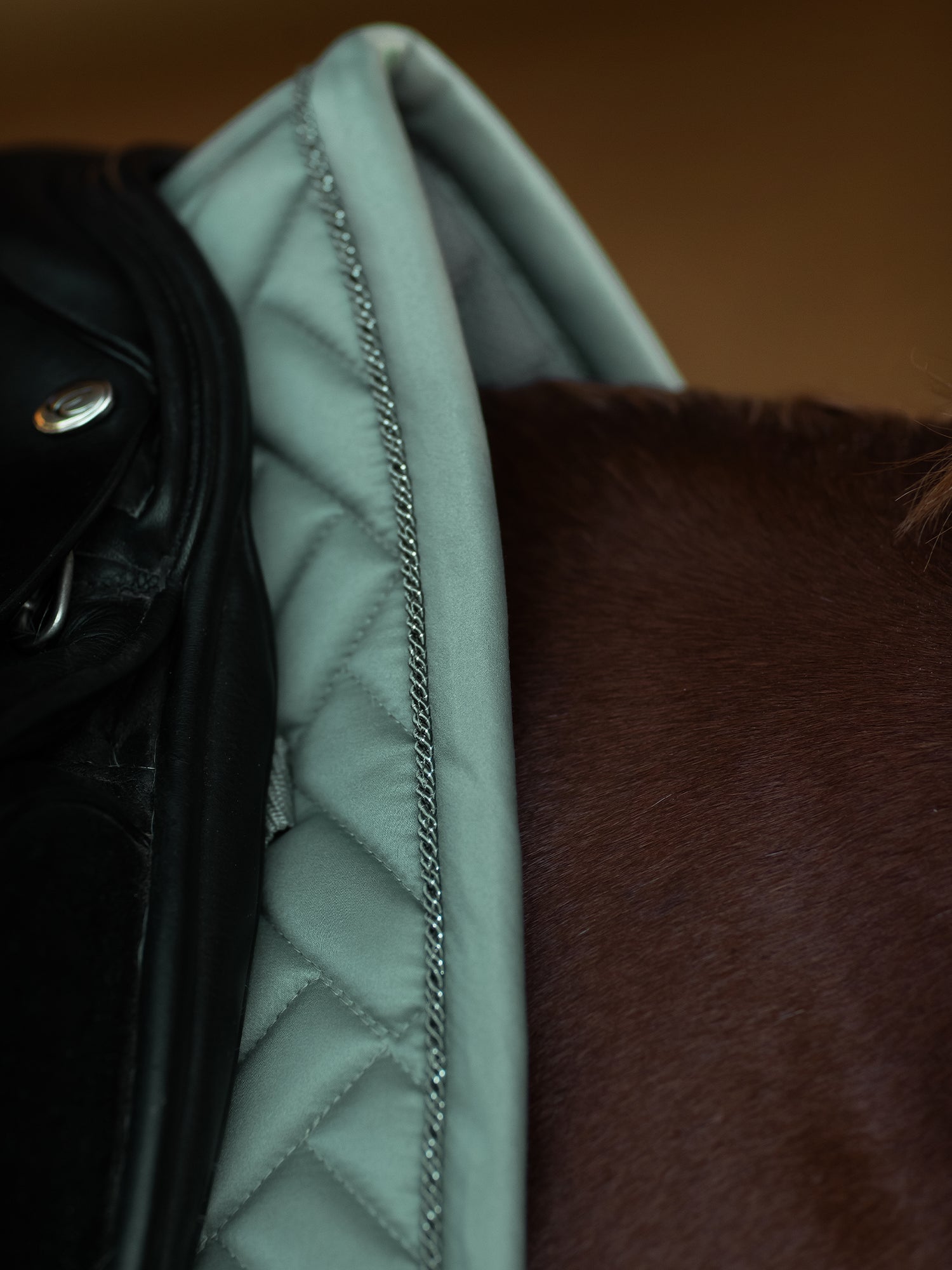 Dressage Saddle Pad Modern Mint Green