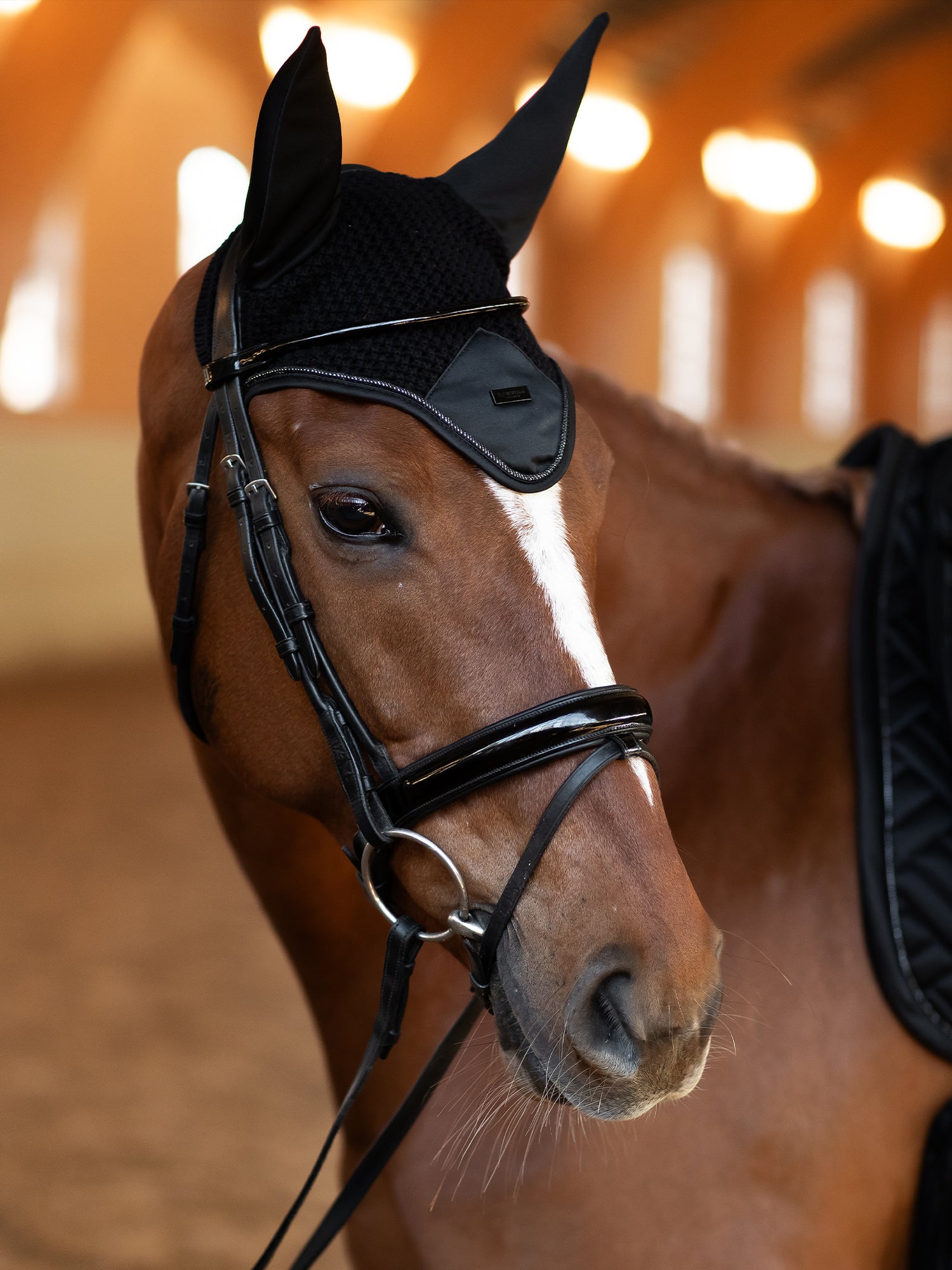 Bonnet de cheval Modern Black