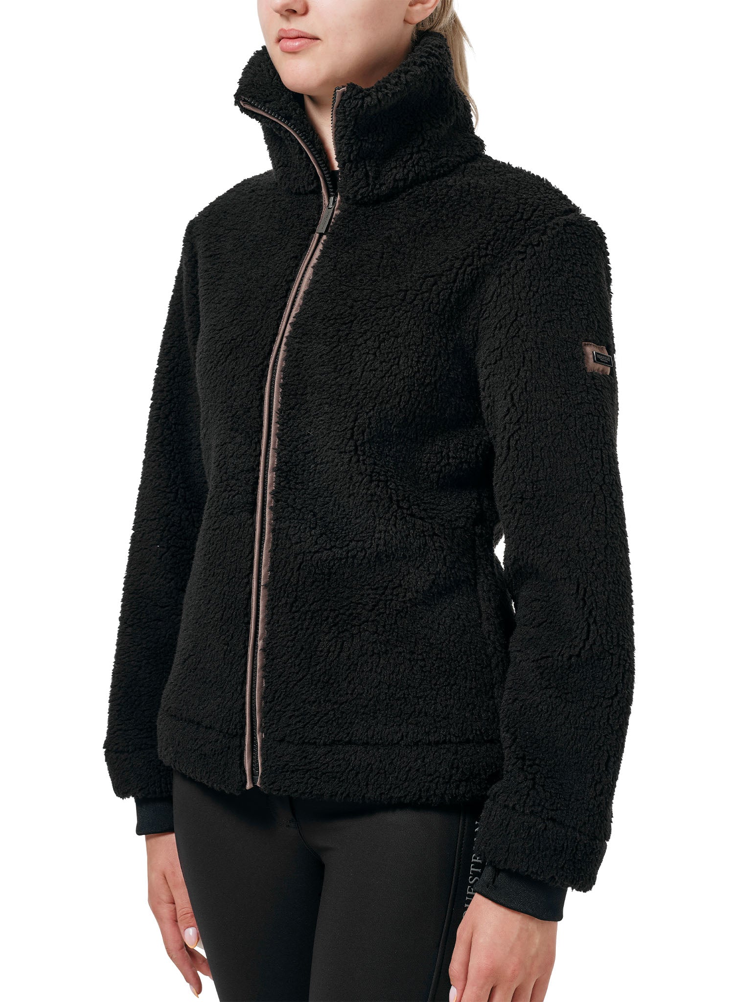 Teddy Fleece Jacket Modern Mocha