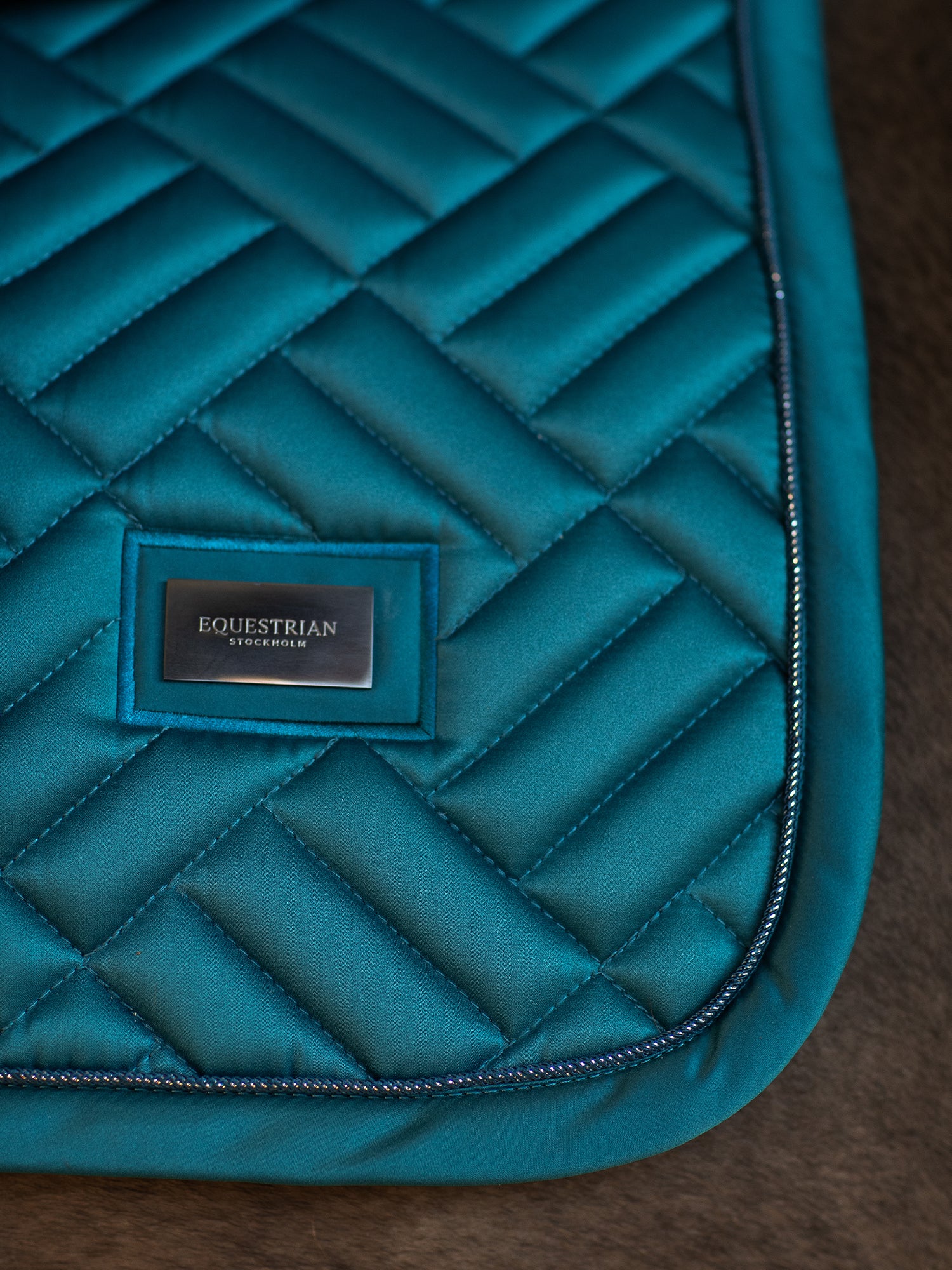 Tapis de selle de saut Modern Teal Blue