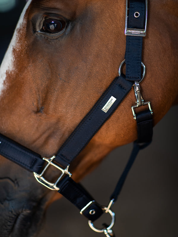 Clean Halter Modern Tech Navy