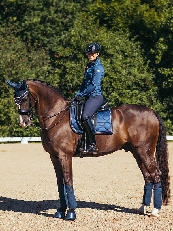 Dressage Saddle Pad Monaco Blue