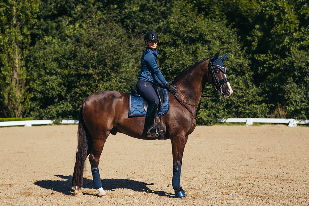 Dressage Saddle Pad Monaco Blue
