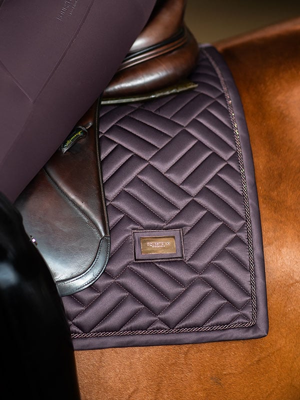 Dressage Saddle Pad Modern Moonless Night