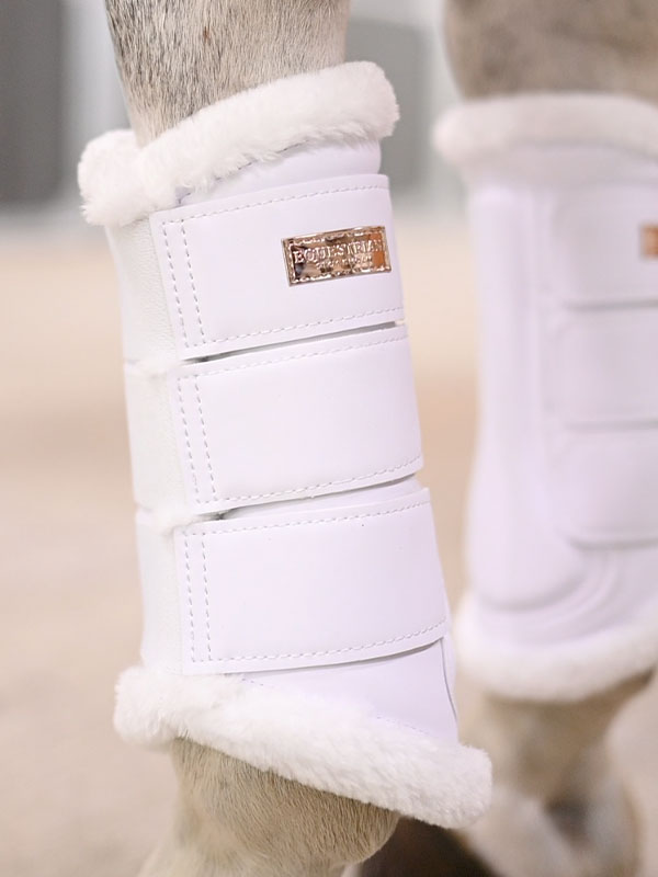 Brushing Boots White Moonless Night