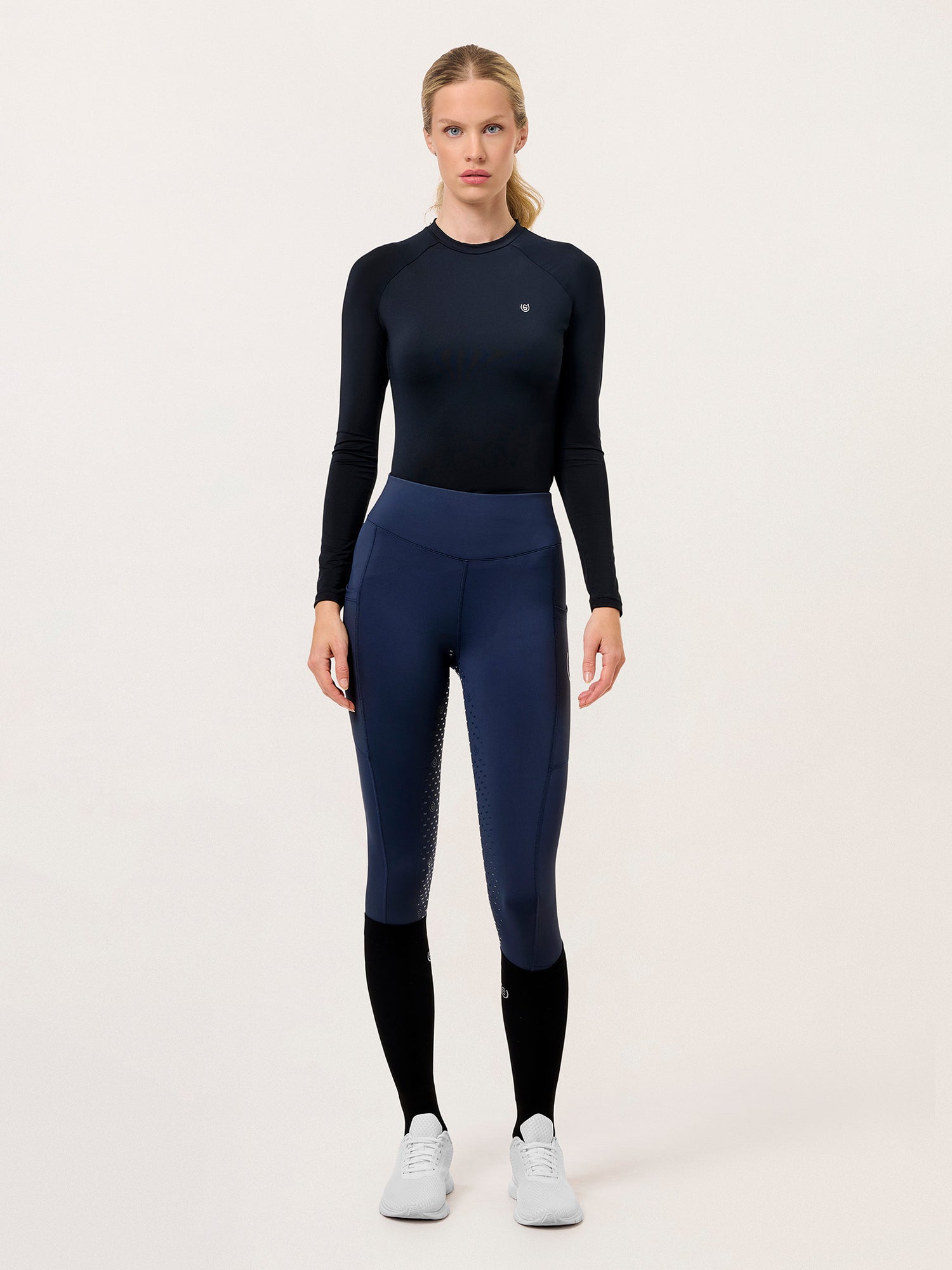 Riding Tights Movement Navy
