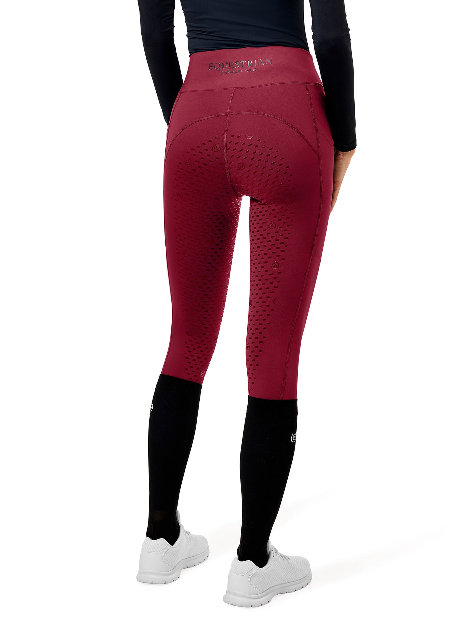 Riding Tights Movement Merlot