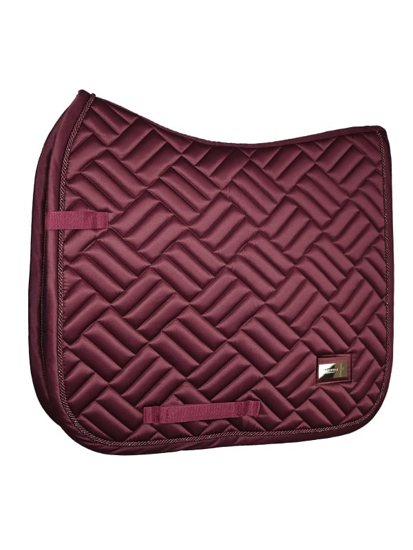 Dressage Saddle Pad New Maroon