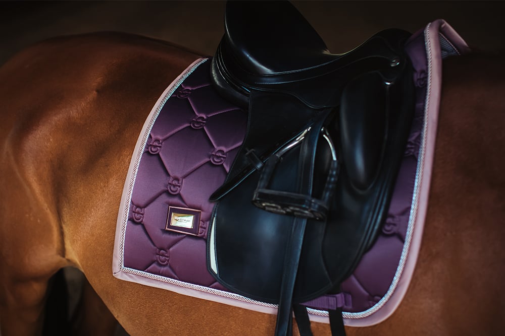 Dressage Saddle Pad Orchid Bloom
