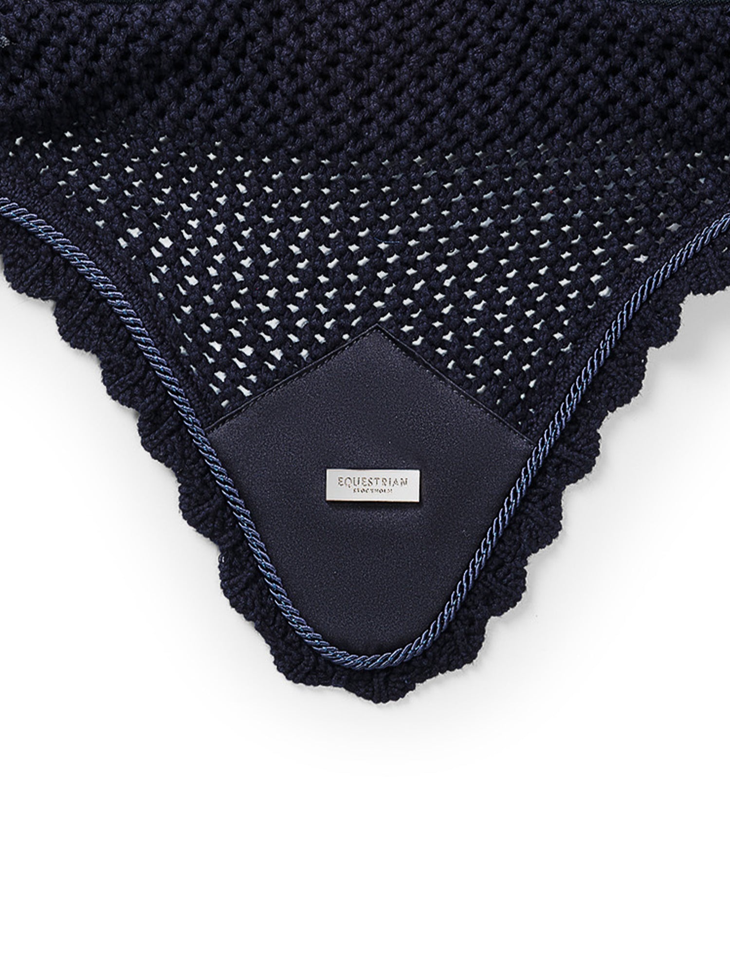 Soundless Ear Bonnet Navy Silver