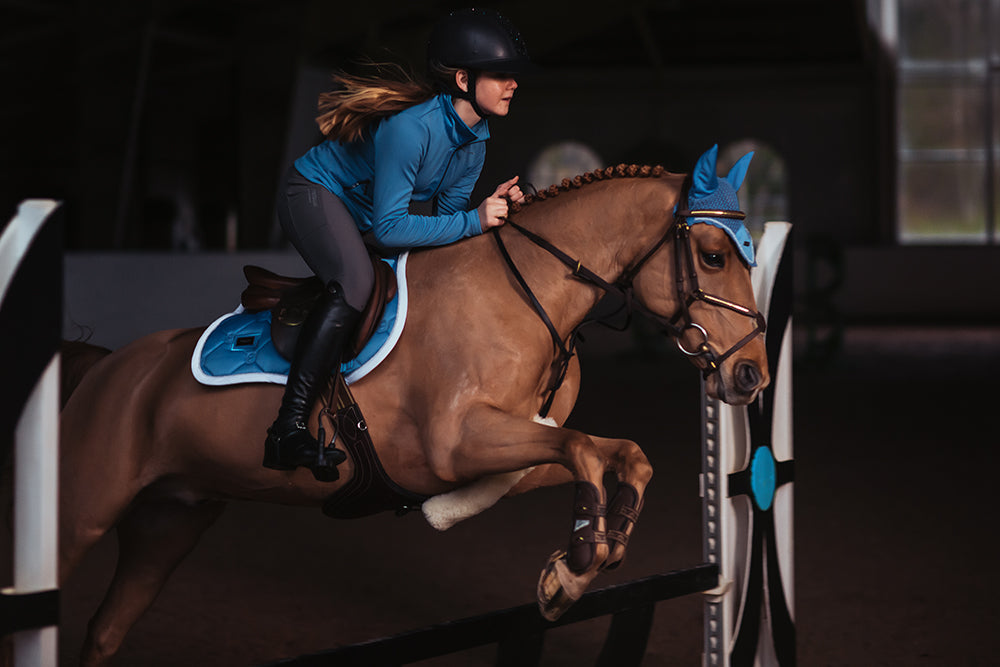 Jump Saddle Pad Parisian Blue