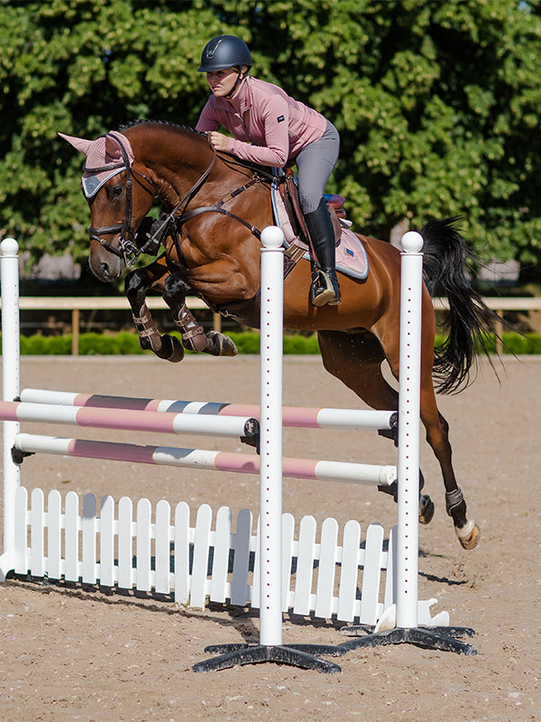 Jump Saddle Pad Pink Crystal