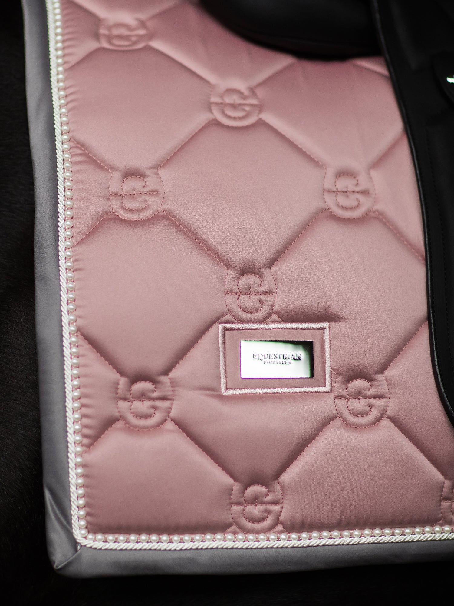 Dressage Saddle Pad Pink Pearl