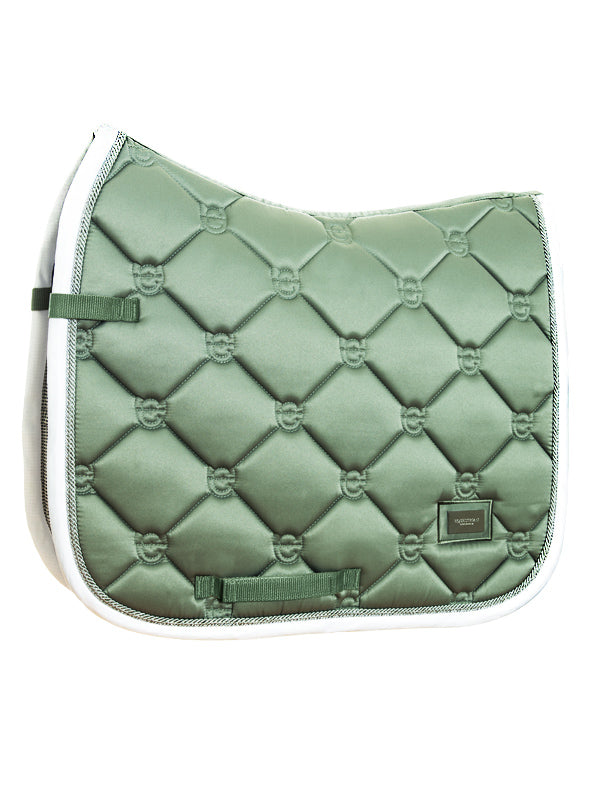 Dressage Saddle Pad Pistachio White