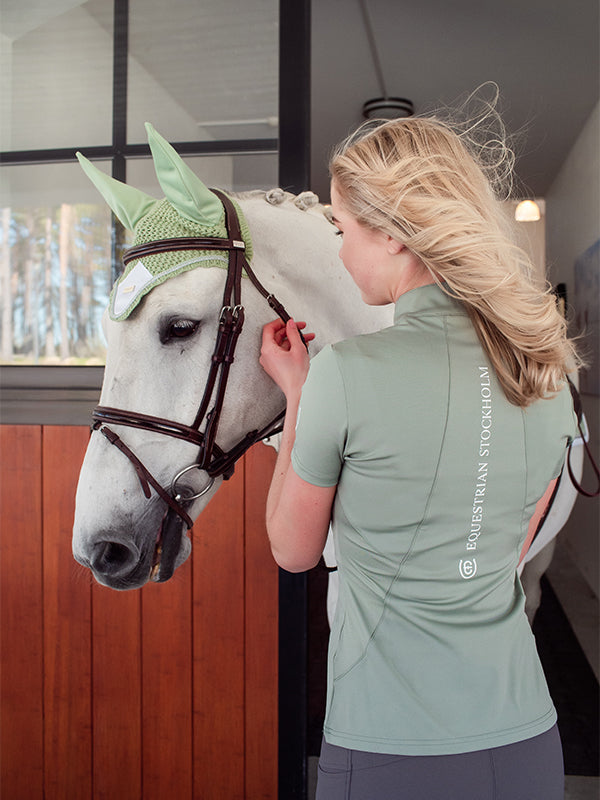 Sportive Top Pistachio White