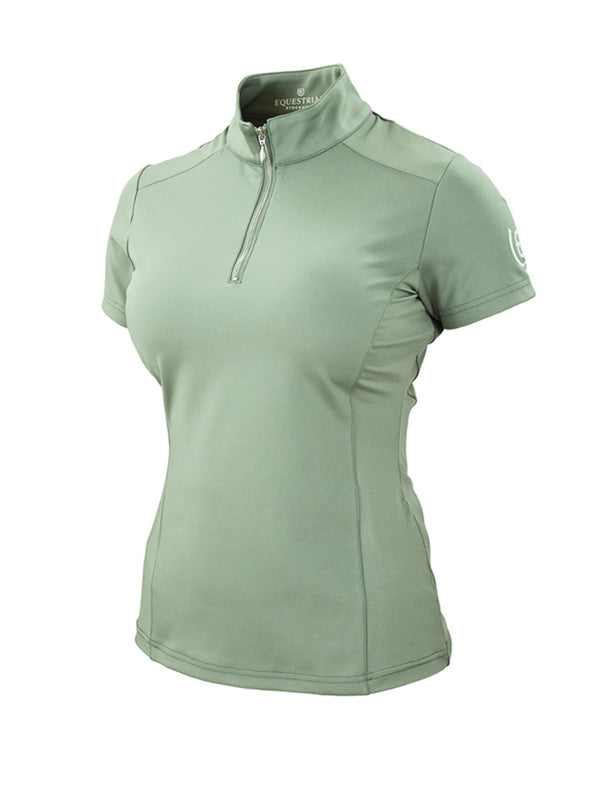 Sportive Top Pistachio White