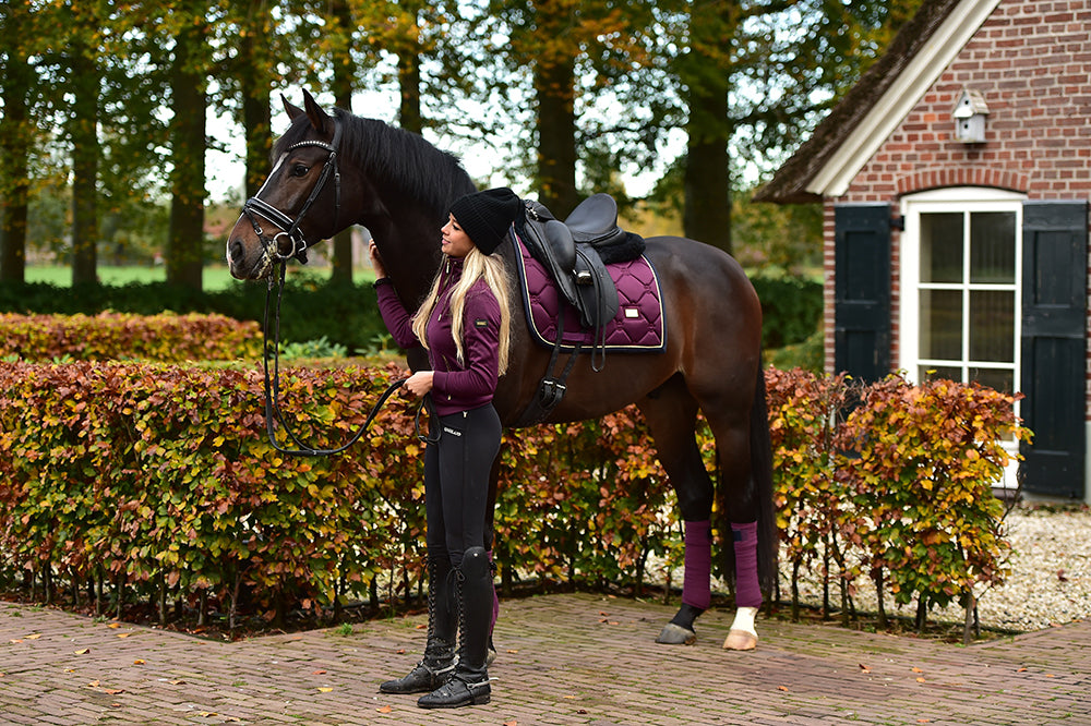 Polo Wraps Purple Gold