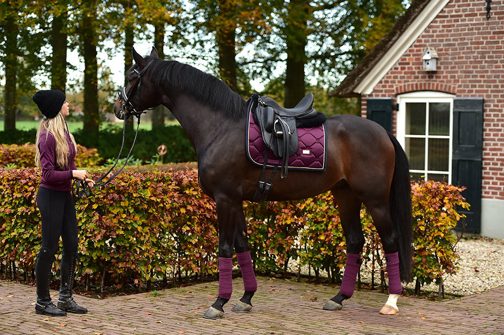 Polo Wraps Purple Gold