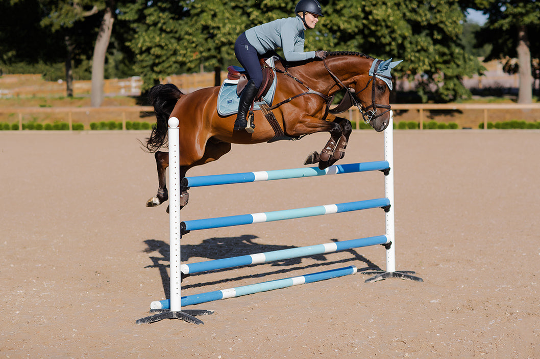 Jump Saddle Pad Steel Blue
