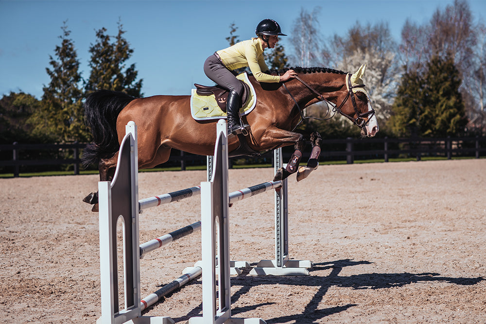 Jump Saddle Pad Soft Lemon