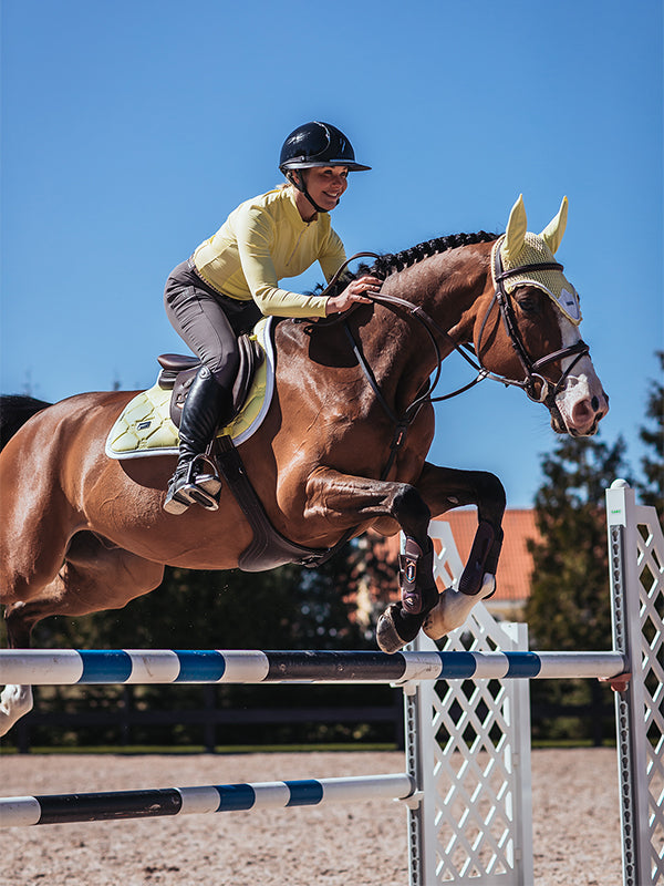 Jump Saddle Pad Soft Lemon
