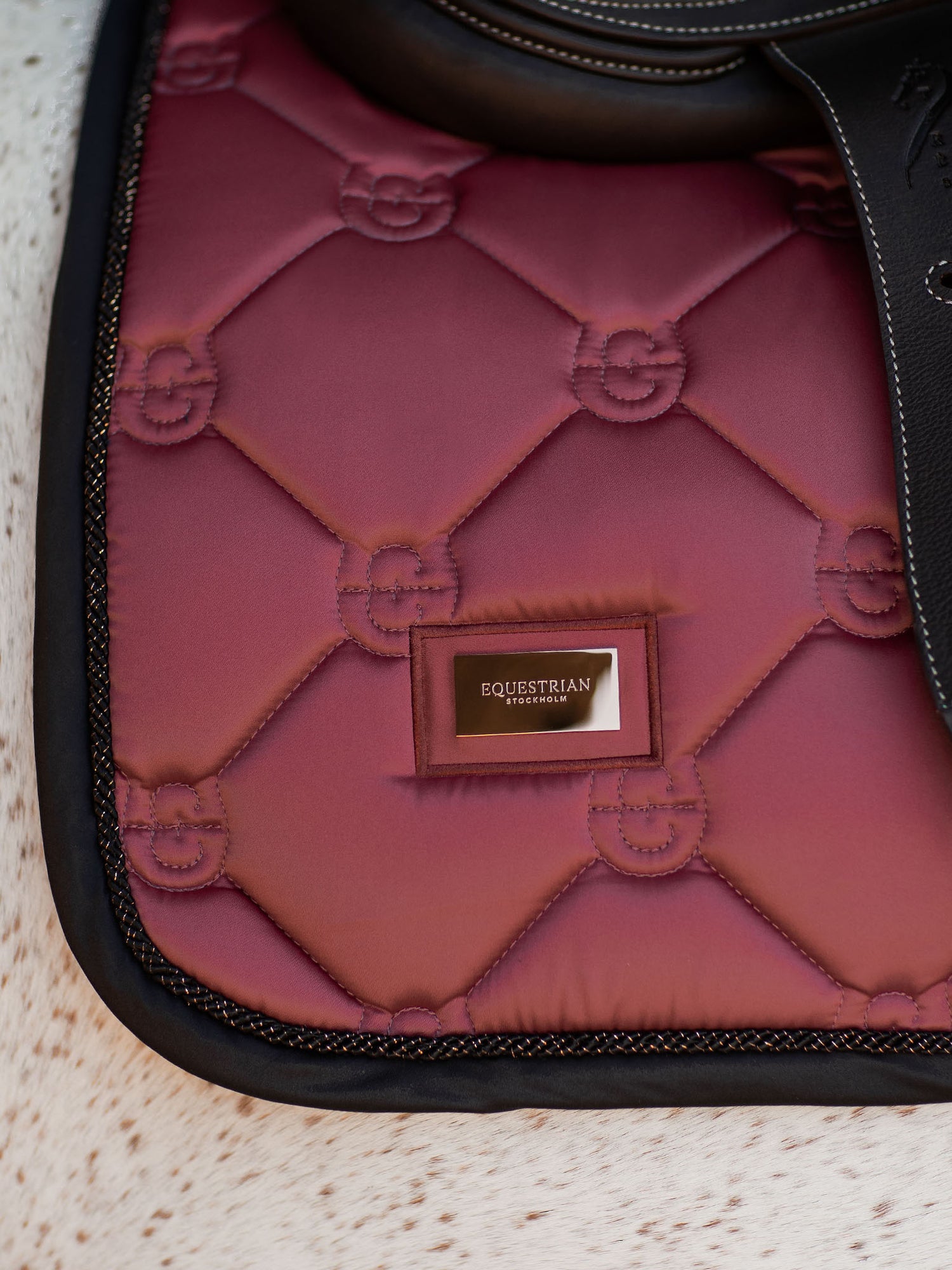 Jump Saddle Pad Soft Rouge