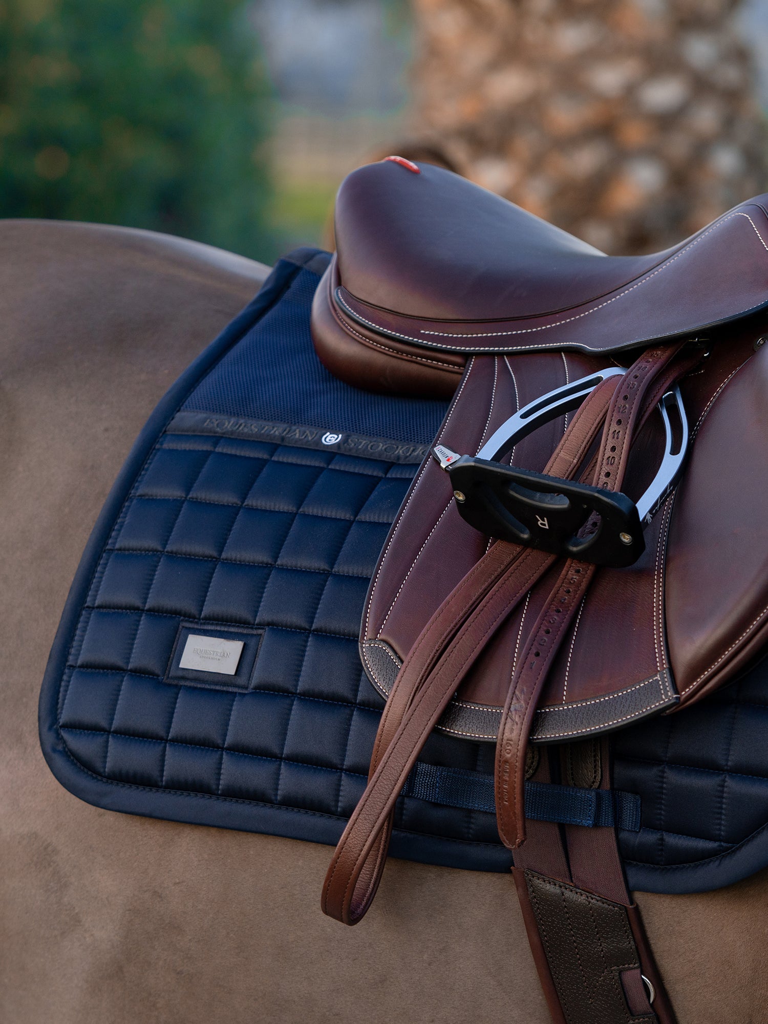 Jump Saddle Pad Performance Navy