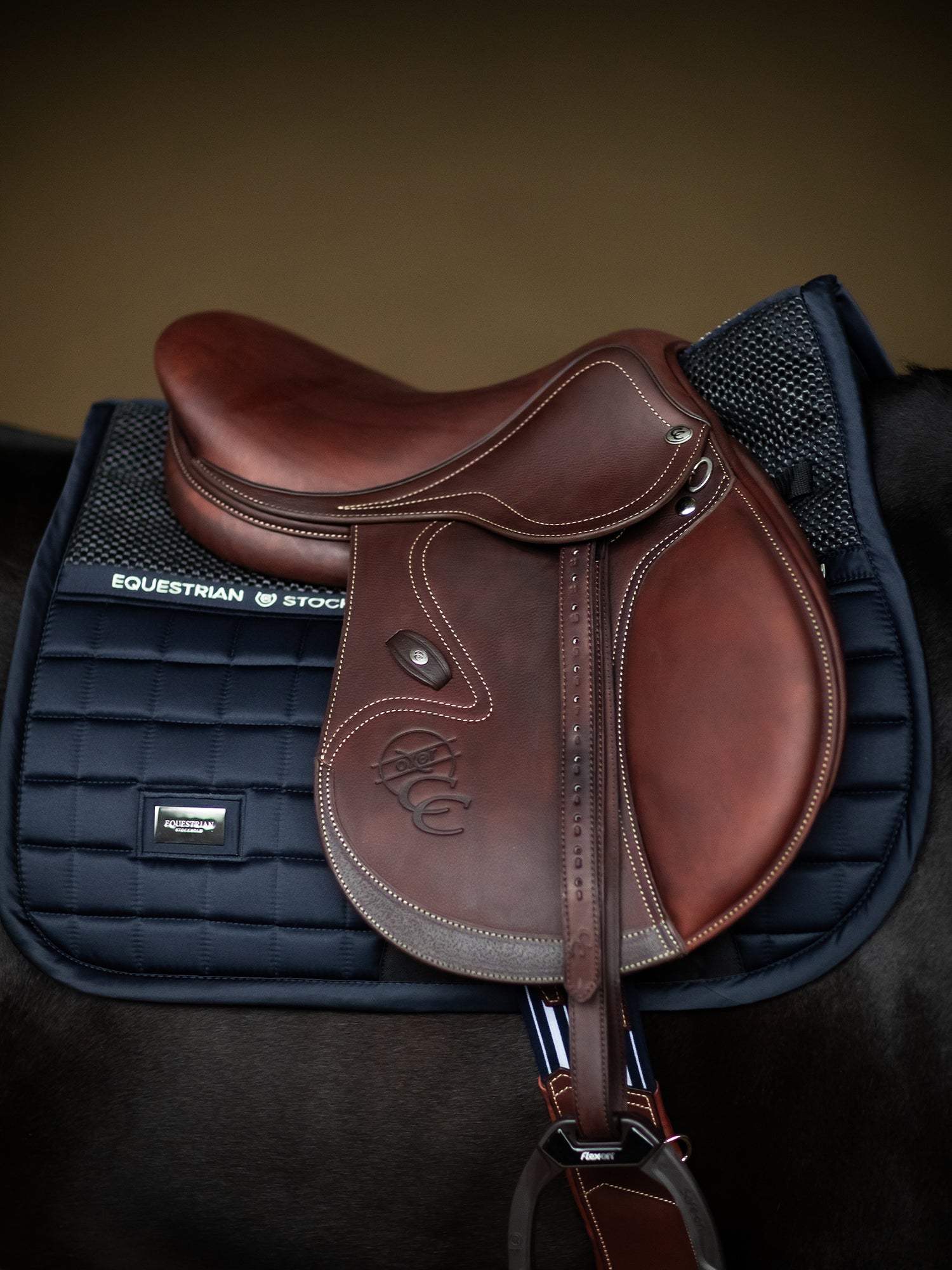 Jump Saddle Pad Performance Navy