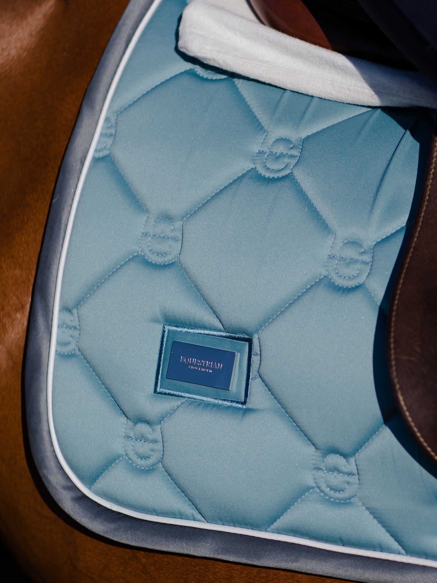 Jump Saddle Pad Steel Blue