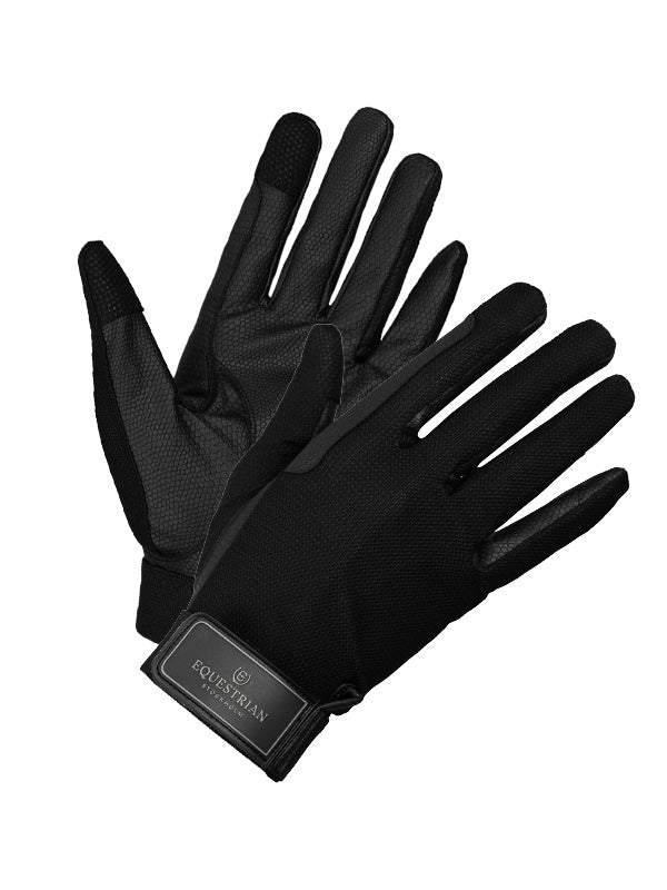 Riding Summer Gloves Black Edition