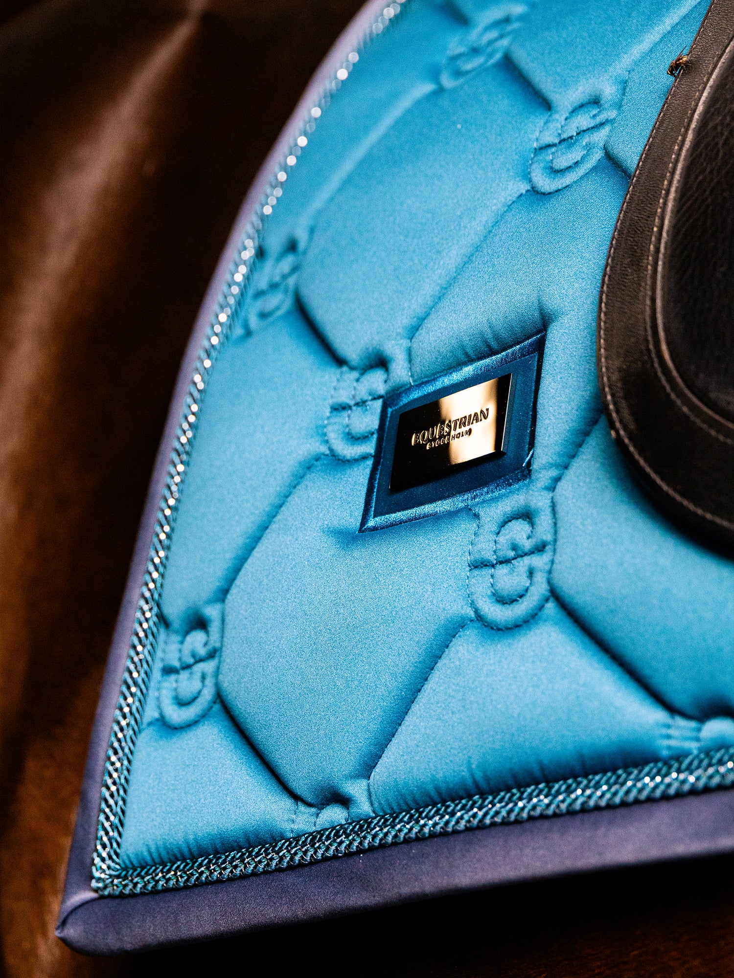 Dressage Saddle Pad Teal Blue