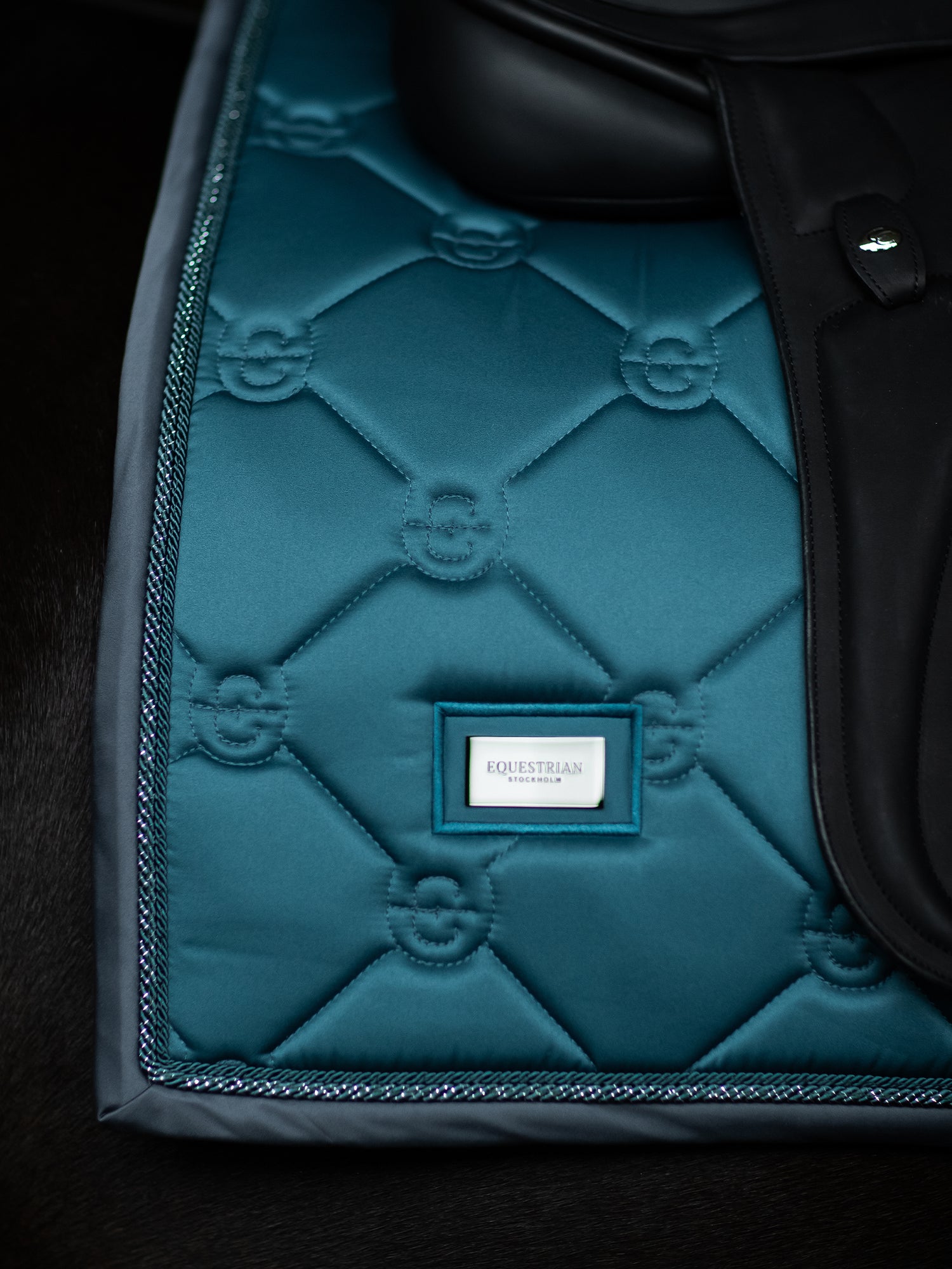 Dressage Saddle Pad Teal Blue