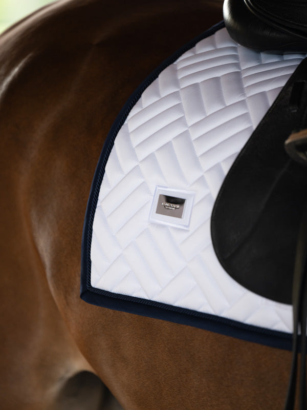 Tapis de dressage Modern White Navy