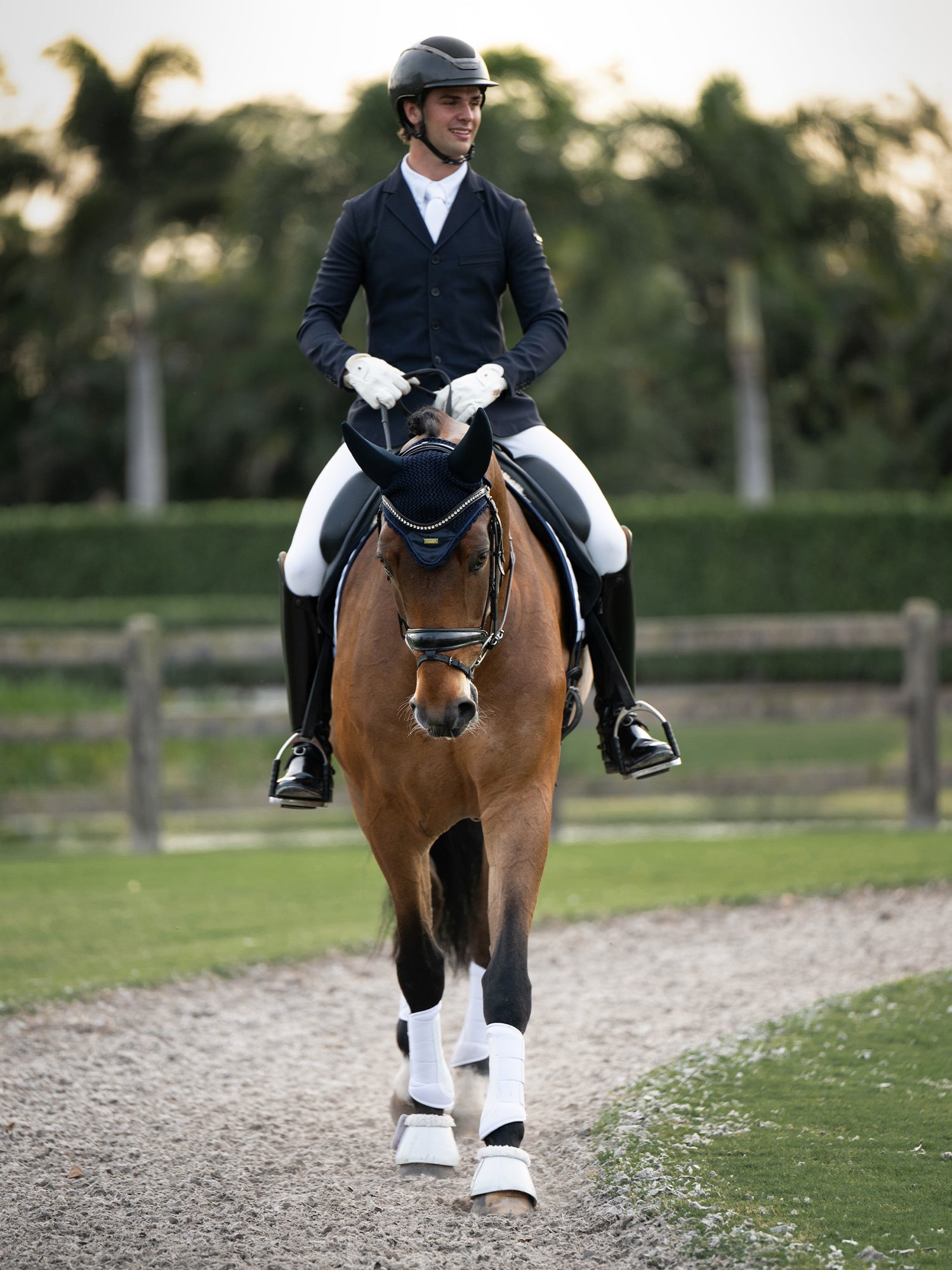 Ridbyxor Herr Active White