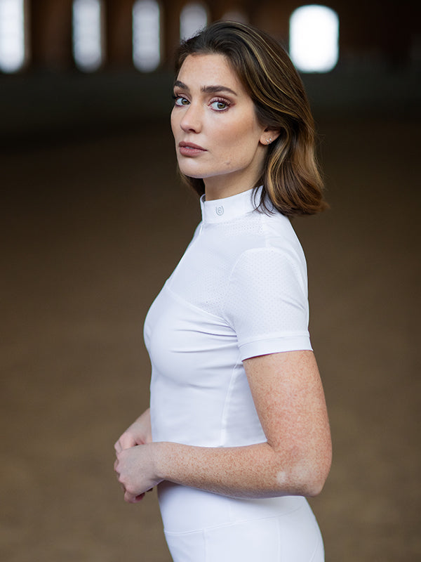 Divine Motion Competition Top White Sweden