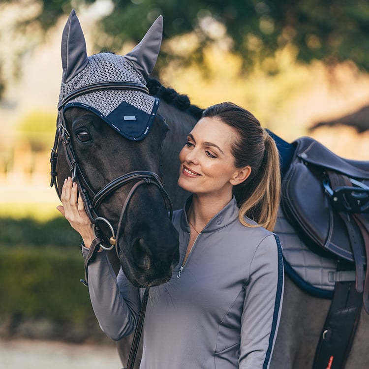 Dressage Saddle Pad Performance Blue Ash | Equestrian Stockholm