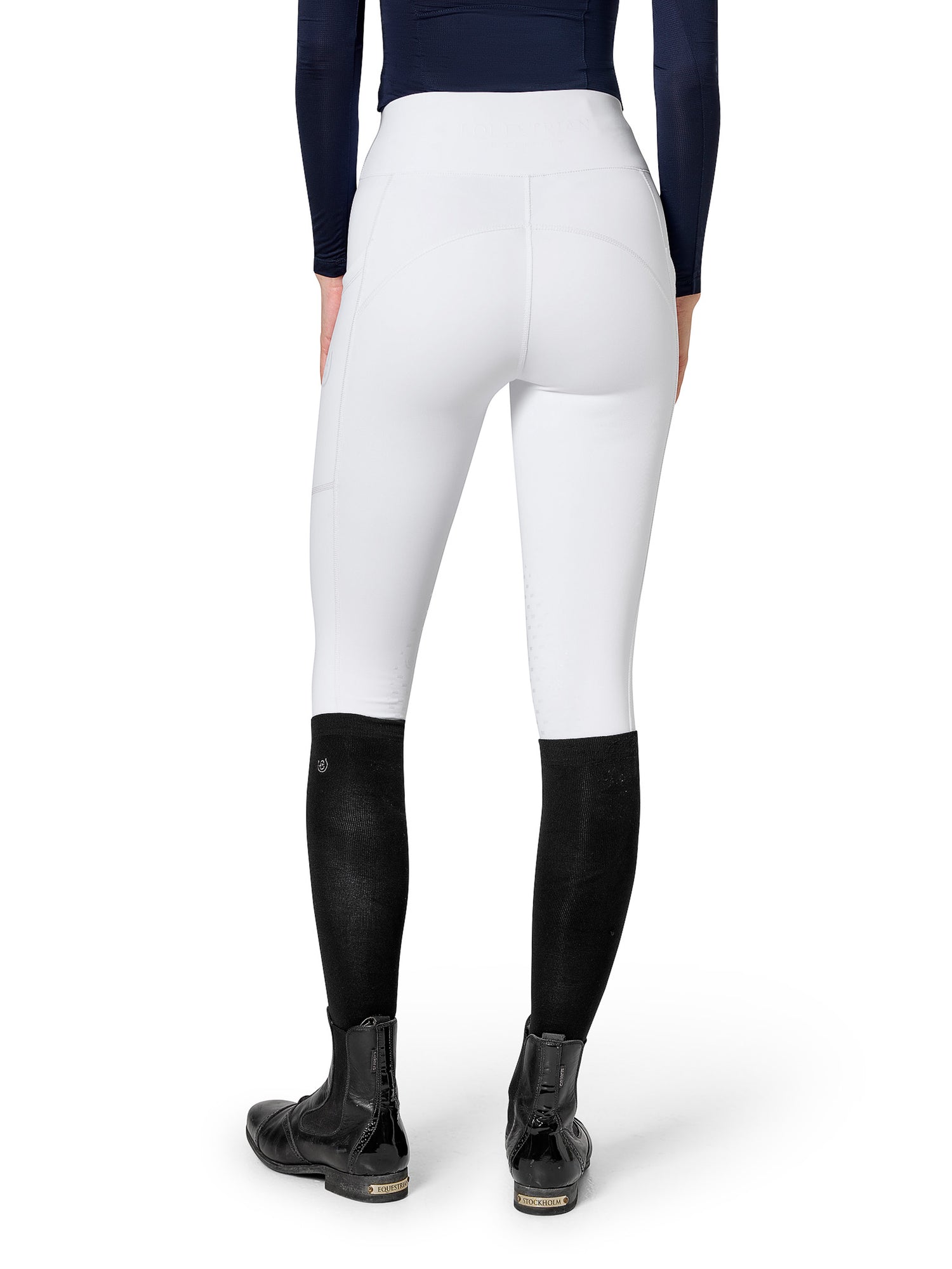 Reitleggings Movement White