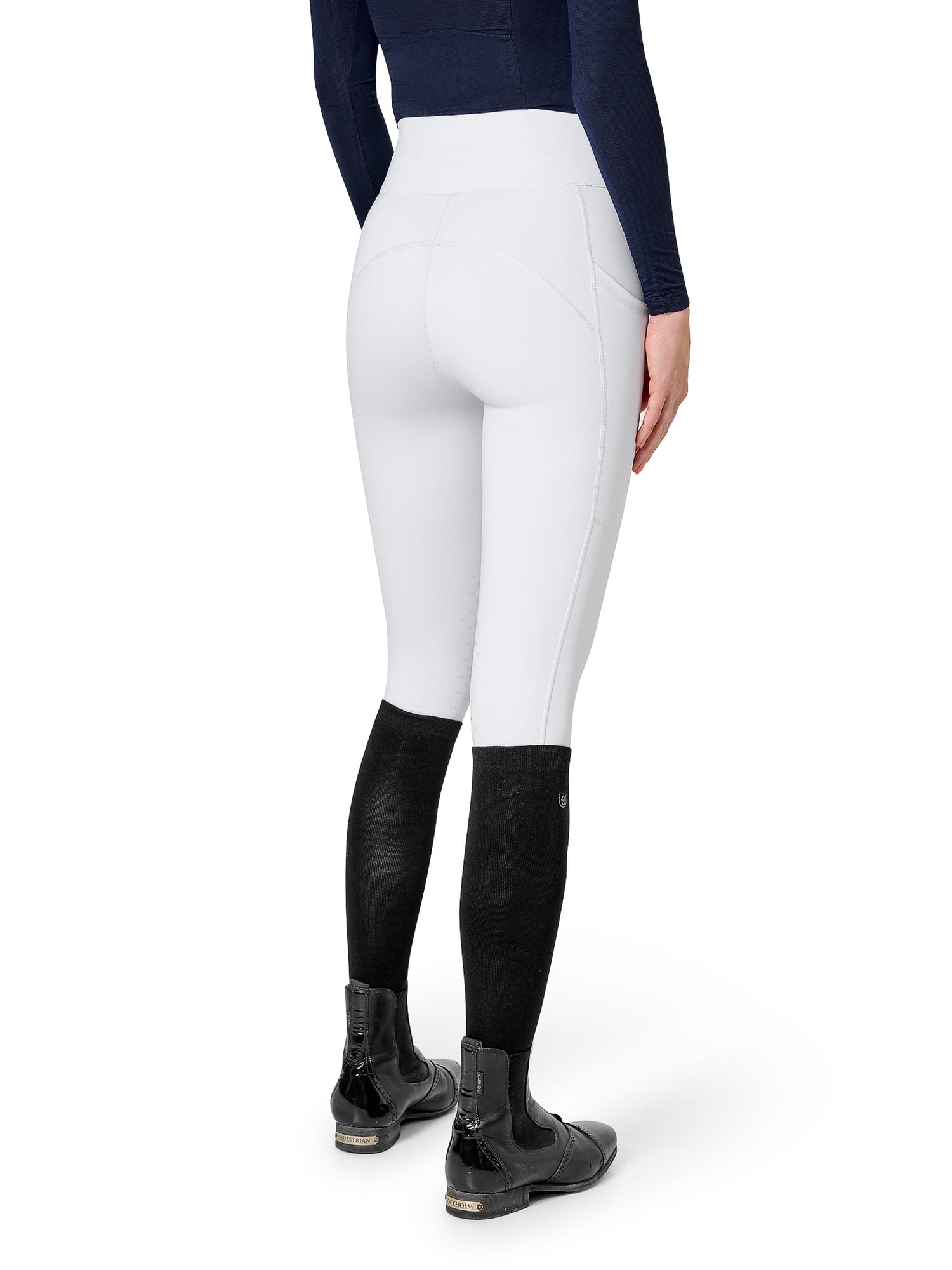 Reitleggings Movement White