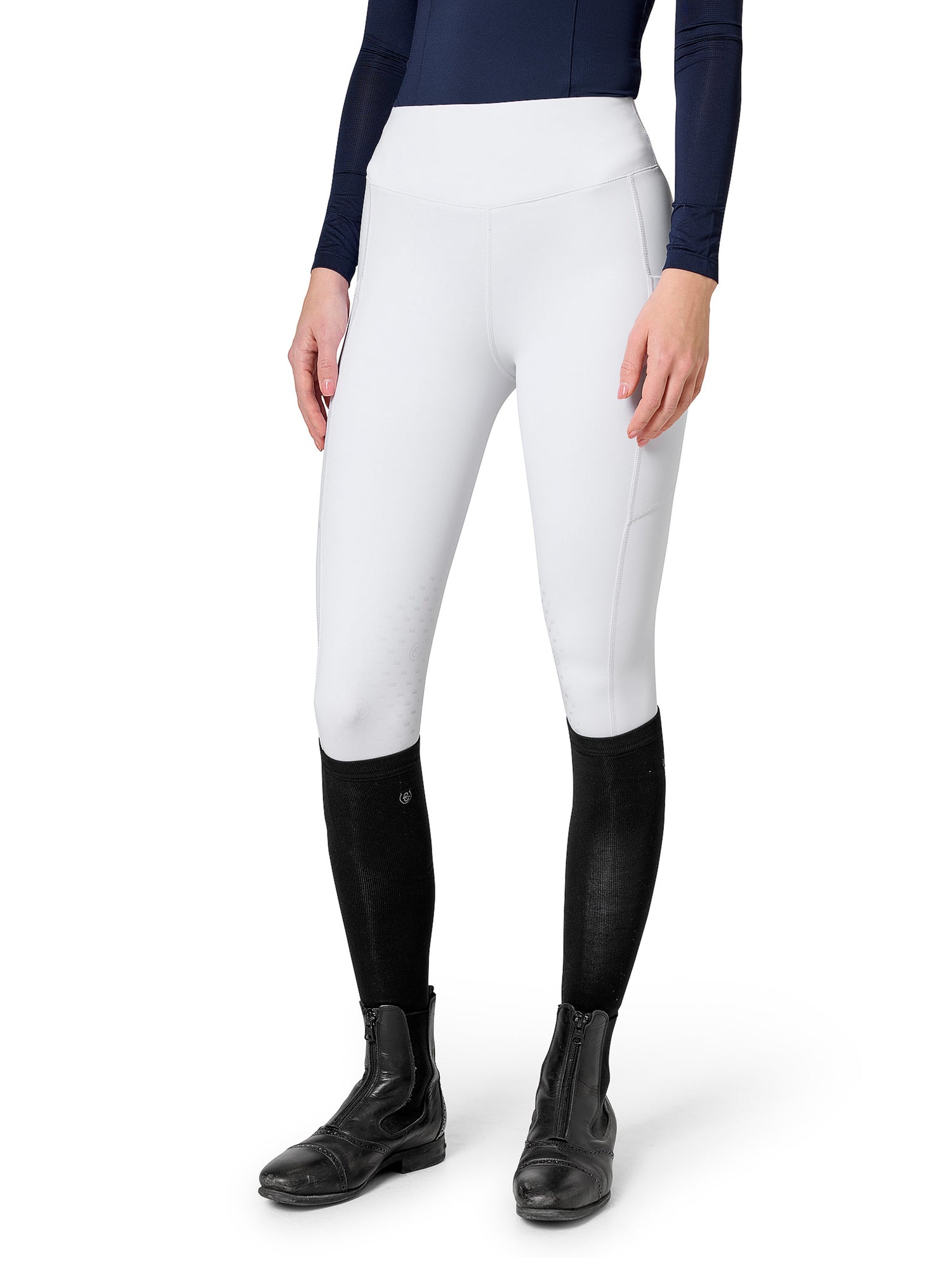 Reitleggings Movement White