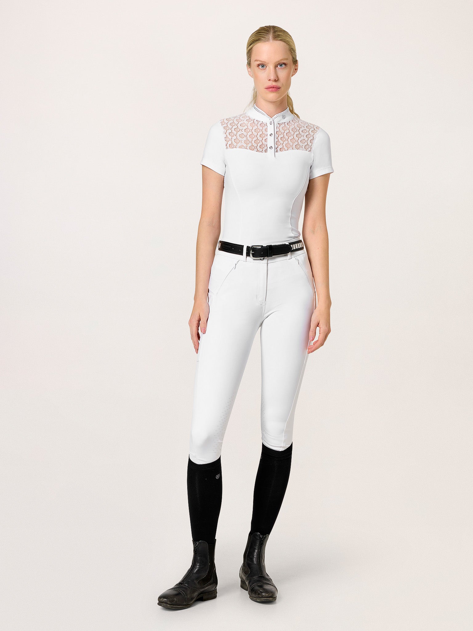 Crystal Champion Competition Top White | Equestrian Stockholm