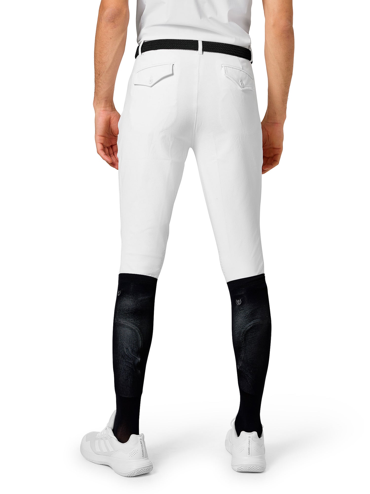 Riding Breeches Men Active White