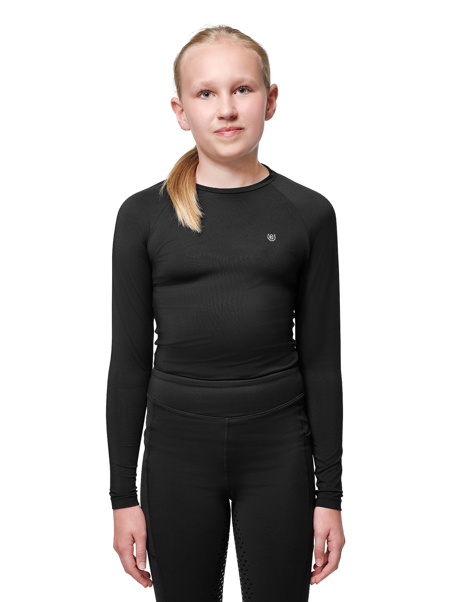 Dynamic Base Layer Top Young Rider Black
