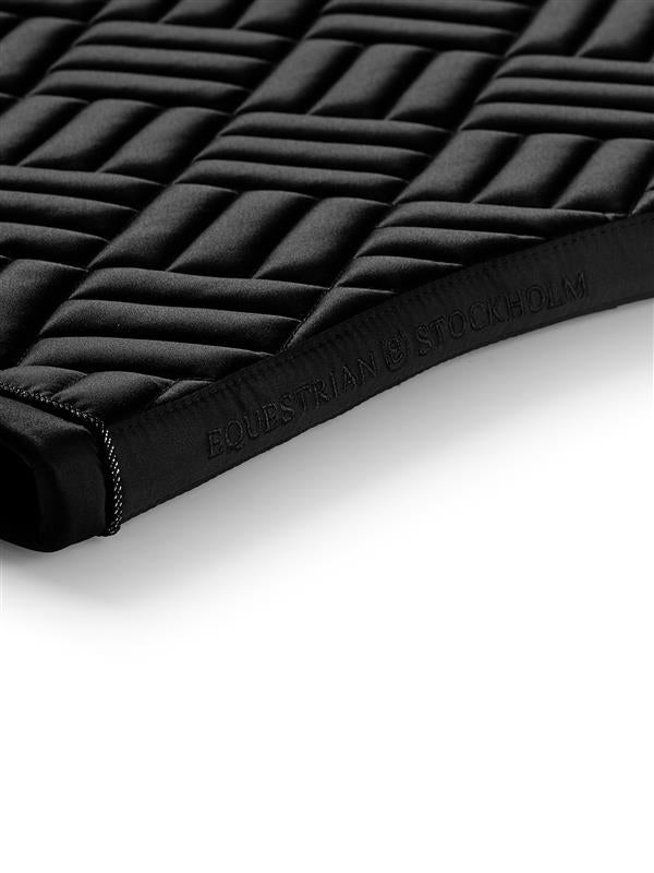 Dressage Saddle Pad Modern Black