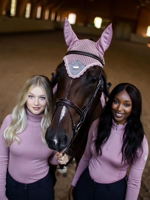 Ear Bonnet Pink