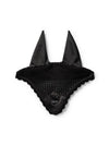 Ear Bonnet Plain Black