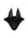 Ear Bonnet Modern Black
