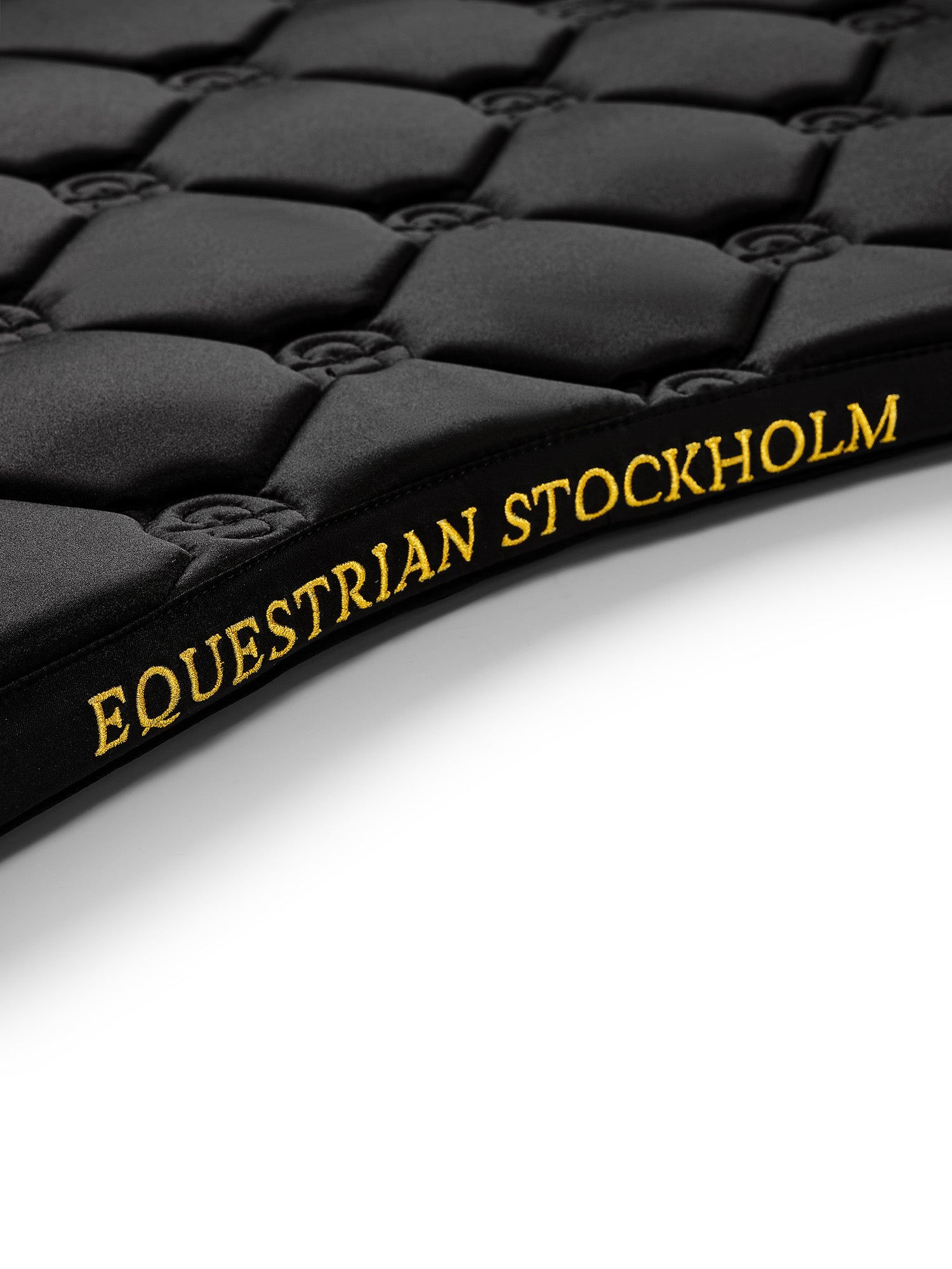 Jump Saddle Pad Black Gold