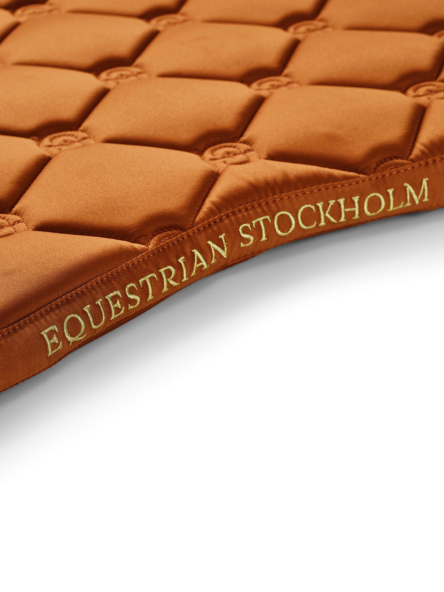 Jump Saddle Pad Bronze Gold | Equestrian Stockholm