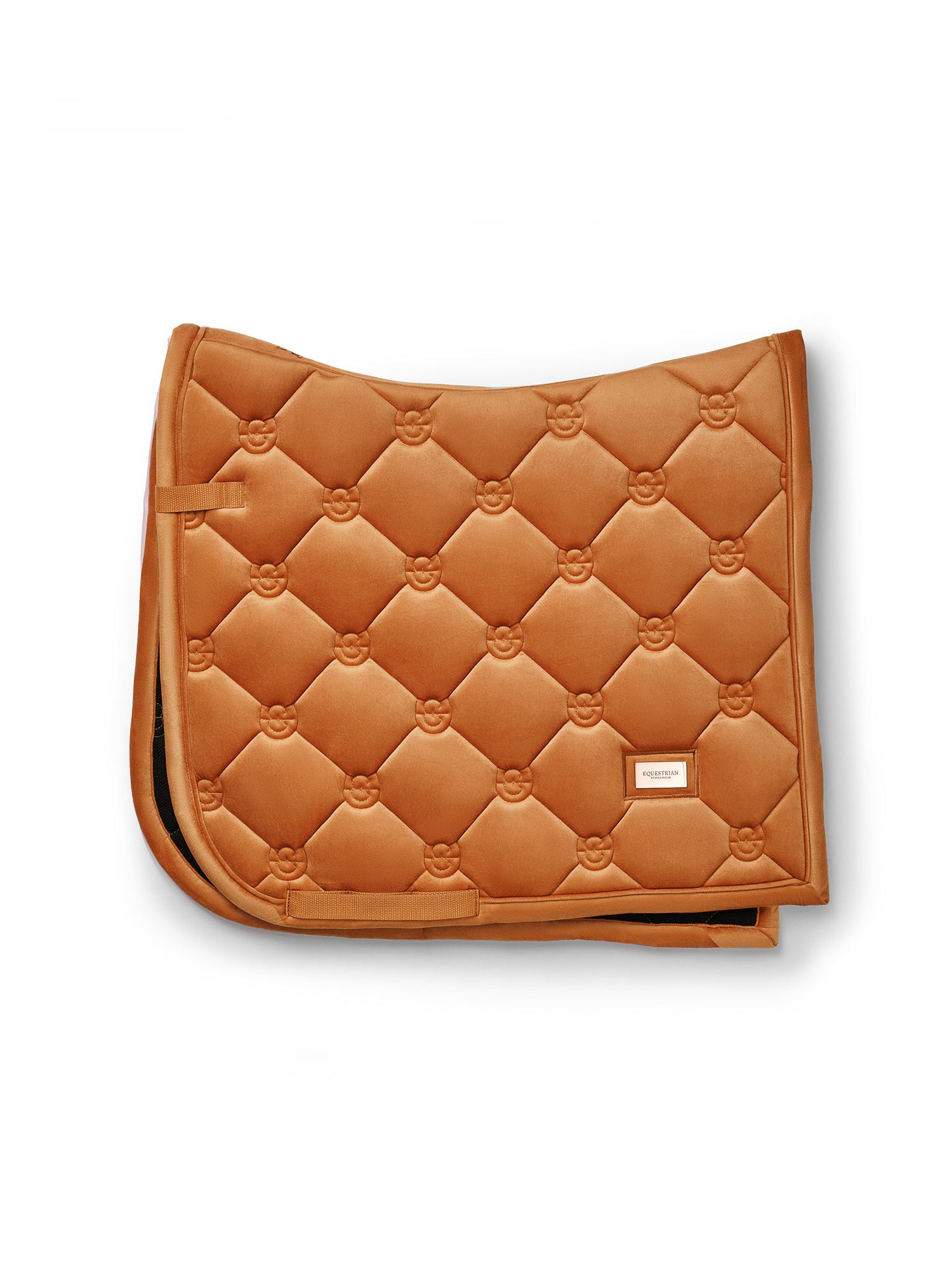 Dressage Saddle Pad Velvet Chestnut